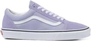 Vans Lavendel Streetwear Sneakers Purple Heren