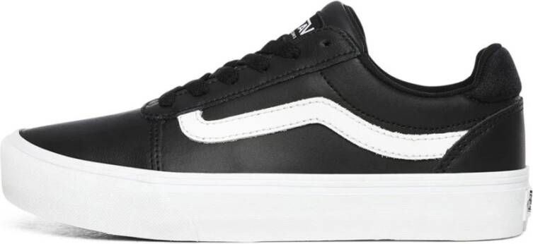 Vans Ward Deluxe Dames Sneakers (Tumble) Black White - Foto 2