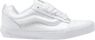 Vans Leren Vetersneaker White Heren