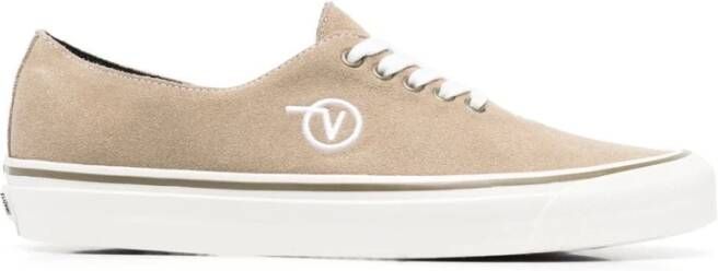 Vans Luxe Suede Sneakers voor Vrouwen Beige Dames