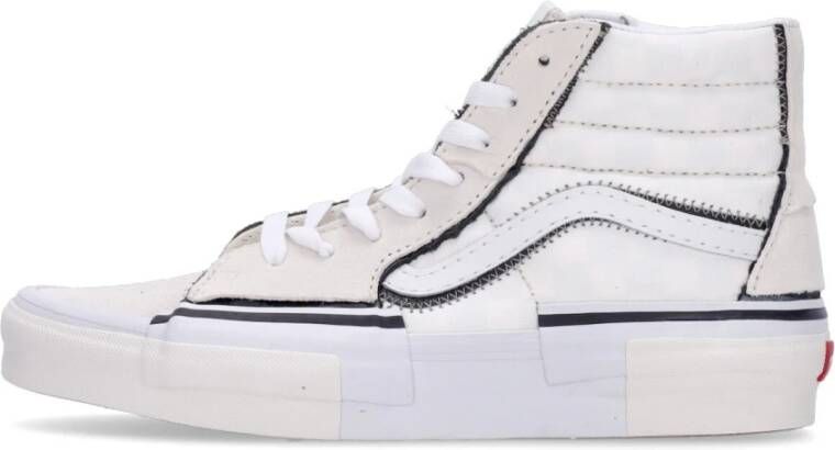 Vans Sk8-hi Recomstruct Skate Schoenen marshmallow white maat: 42.5 beschikbare maaten:41 42.5 43 44 45 - Foto 3