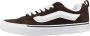 Vans Lifestyle Sneaker Knu Skool 0009Q VNNWH Brown White - Thumbnail 2