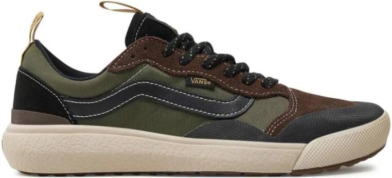 Vans Moderne Ronde Neus Rubberen Zool Sneakers