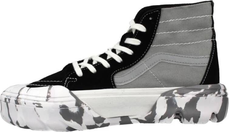 Vans Moderne Sk8-Hi Sneakers voor Mannen Gray Heren