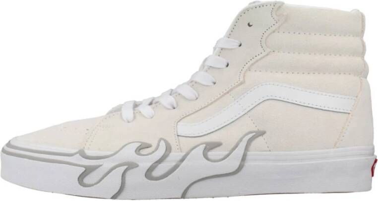 Vans Moderne Sk8-Hi Sneakers voor Mannen White Heren