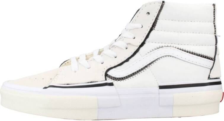 Vans Sk8-hi Reconstruct Skate Schoenen true white maat: 42.5 beschikbare maaten:41 42.5 43 44.5 45 46