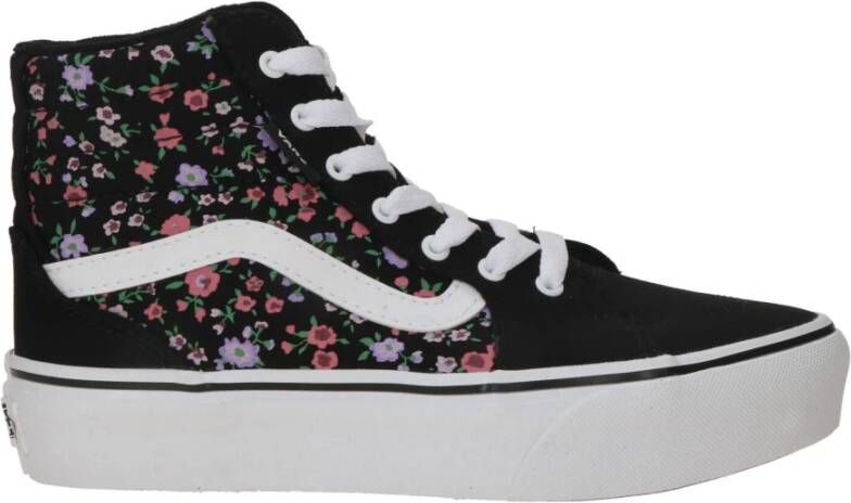 Vans MY Ward Filmore Hi Platform Ditsy Flower veterboot Zwart Dames