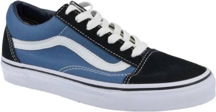 Vans Old Skool Schoenen Blue Textil Leer Foot Locker - Foto 8