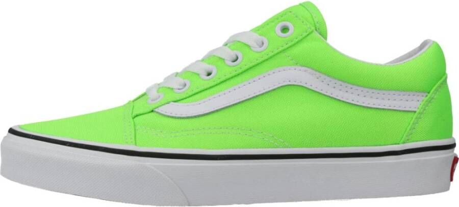Vans Neon Old Skool Sneakers Green Heren