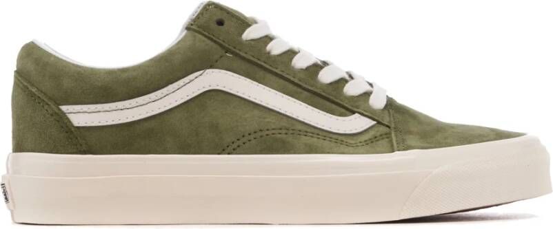 Vans Old Skool 36 DX Pig Suede Groen Green Heren