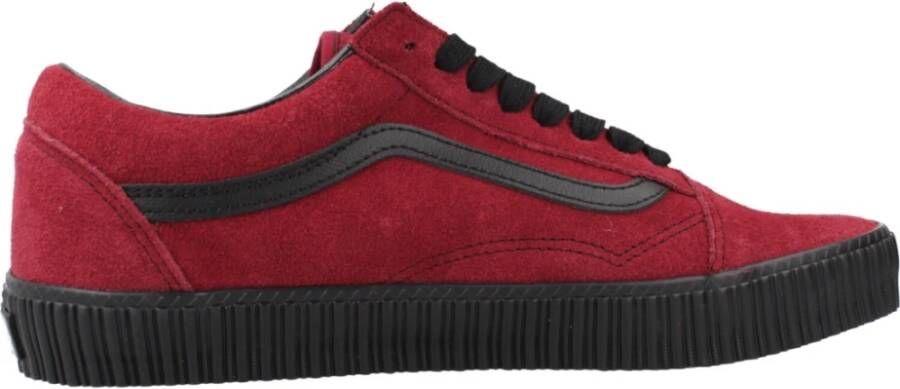 Vans Old Skool Creeper Groene Sneakers