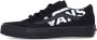 Vans Old Skool Logo Zwart Wit Sneakers Black Dames - Thumbnail 1