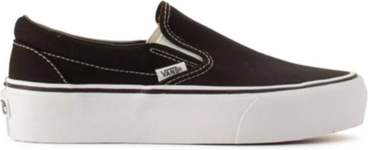 Vans Old skool Platform Vn00018Eblk Zwart Wit-39 Zwart Dames