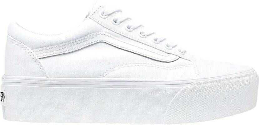 Vans Ua Old Skool Stackform Skate Schoenen true white maat: 38.5 beschikbare maaten:36.5 37 38.5 39 40.5 41 - Foto 2