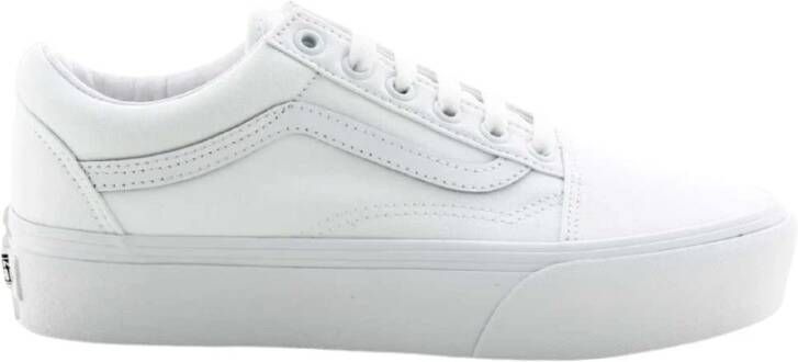 Vans Ua Old Skool Stackform Skate Schoenen true white maat: 38.5 beschikbare maaten:36.5 37 38.5 39 40.5 41 - Foto 7
