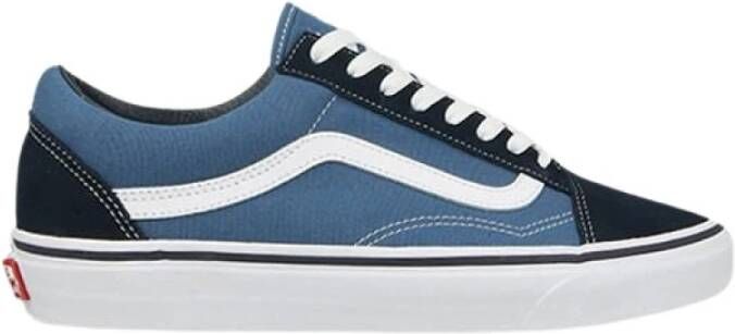 Vans Old Skool Schoenen Blue Textil Leer Foot Locker - Foto 8