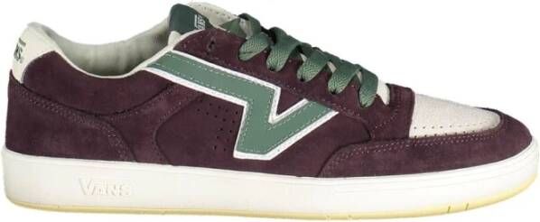 Vans Paarse Sneaker Polyester Purple Heren