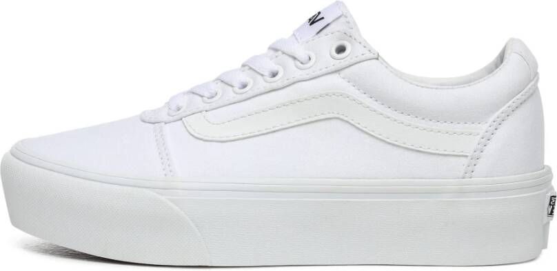 Vans Plateausneakers Ward Platform van textielen canvasmateriaal - Foto 4