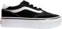 Vans Platform Sneakers Zwart Wit - Thumbnail 1