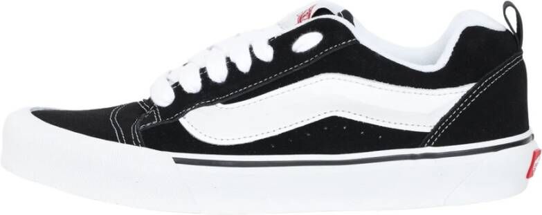 Vans Knu Skool | Black True White Zwart Suede Lage sneakers Unisex