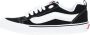 Vans Knu Skool | Black True White Zwart Suede Lage sneakers Unisex - Thumbnail 3