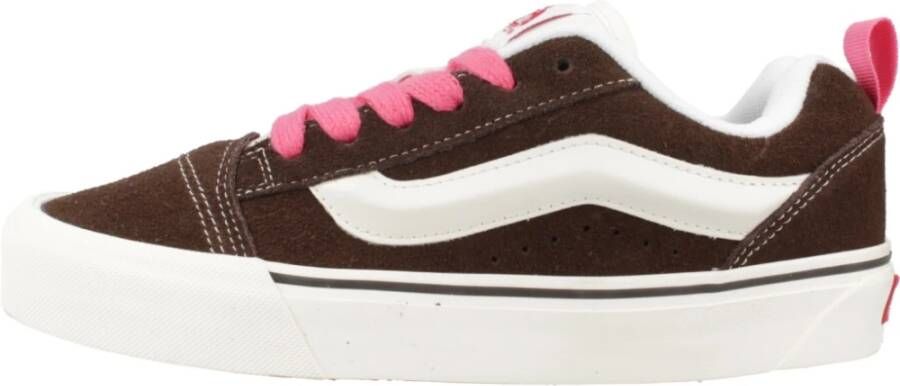 Vans Knu Skool Sneakers Dames retro color brown true white maat: 36.5 beschikbare maaten:36.5 37 38.5 39 40 36 41