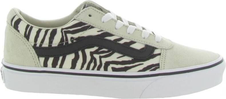 Vans Satin Tiger Hoge Top Schoenen White Unisex