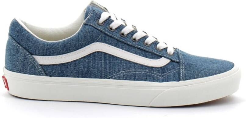 Vans Lage Sneakers Old Skool THREADED DENIM BLUE WHITE