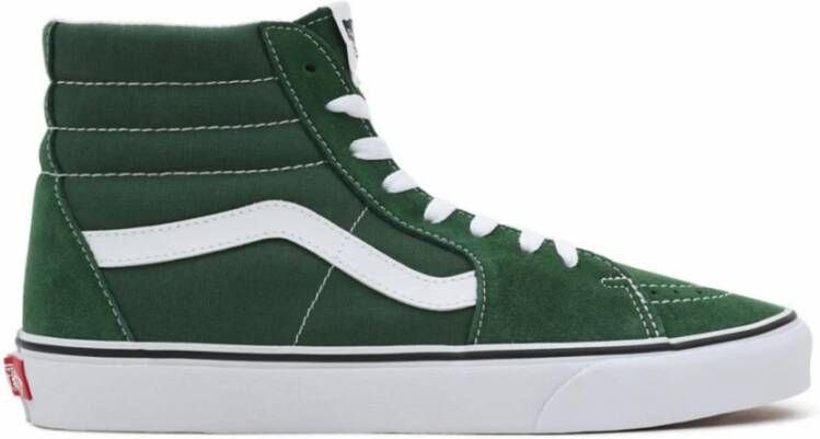 Vans Groene Weiden Hoge Sneakers Green Heren
