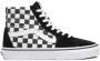 Vans Sneakers Sk8 Hi Platform 2 Zwart Veters Normaal Vrouwen Canvas Rubber Ademend Effen Hoge sneakers - Thumbnail 3