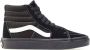 Vans Hoge Top Suède Canvas Sneaker Zwart Black Heren - Thumbnail 14