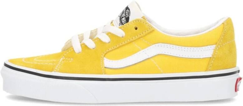 Vans Sk8-Low Fresia True White Streetwear Sneakers Yellow Heren