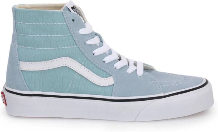 Vans Tapered Canvas High-Top Sneakers Blue Dames