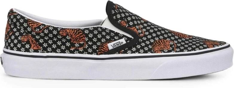 Vans Slip-on Sneakers Elastisch Ronde Neus Unisex Multicolor