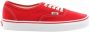 Vans Rode UA Authentic Lage Sneakers Red - Thumbnail 1