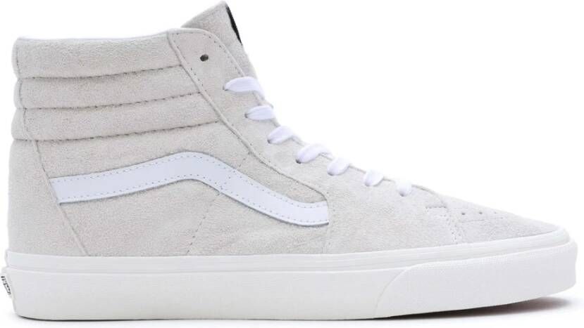Vans Witte Suède Hoge Skate Schoenen