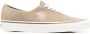Vans Suède Leren Sneakers Ronde Neus Vetersluiting Beige Heren - Thumbnail 1
