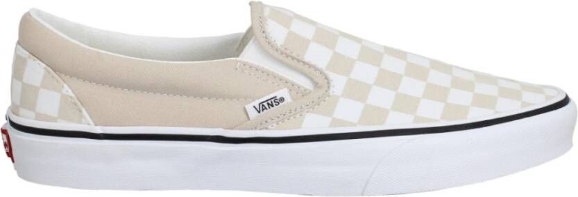 Vans Klassieke Slip-On Sneakers Beige Heren