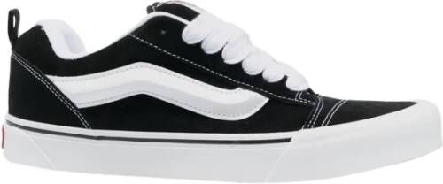 Vans Knu Skool | Black True White Zwart Suede Lage sneakers Unisex - Foto 16