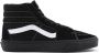Vans Hoge Top Suède Canvas Sneaker Zwart Black Heren - Thumbnail 19