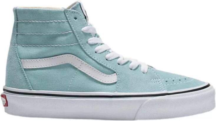 Vans Tapered Canvas High-Top Sneakers Blue Dames