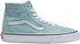 Vans Tapered Canvas High-Top Sneakers Blue Dames - Thumbnail 1