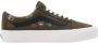 Vans Leren Damesschoenen Herfst Winter Collectie Green Dames - Thumbnail 1