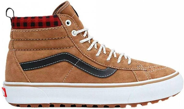 Vans Hoge sneakers met speciaal grip ontwerp Brown Heren