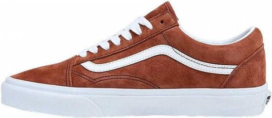 Vans Stijlvolle Leren Sneakers voor Heren Brown Heren