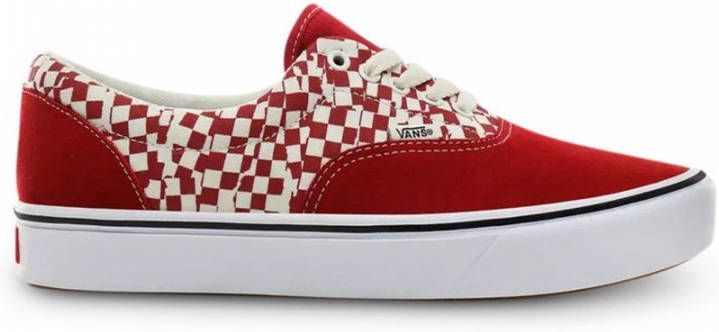 Vans ComfyCush Era Heren Schoenen Red Leer Textil 5 Foot Locker - Foto 2
