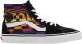 Vans Hoge Top Grafische Check Sneaker Zwart Multi Multicolor Heren - Thumbnail 1