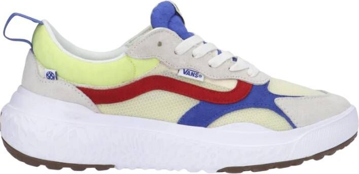 Vans Retro Style Sneakers Vintage White Multi Multicolor Heren