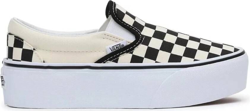 Vans Buty damskie sneakersy UA Classic Slip On Platform V18Ebww Beige Dames - Foto 2