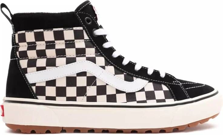 Vans Ua Sk8-hi Mte-1 Winter schoenen blk white checkerboard maat: 42 beschikbare maaten:41 42 43 44.5 45 46